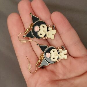 Sanrio Kuromi Character Earrings